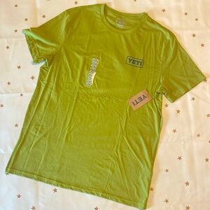 YETI 🌵 Built for the Wild AUSTIN Texas T-Shirt Large Moss Green BNWT M4